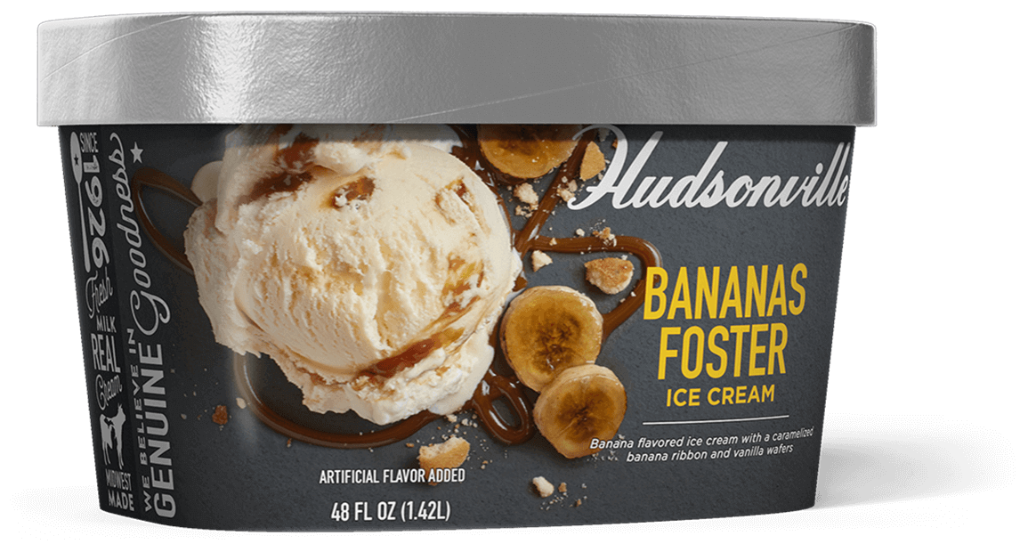 Bananas Foster Ice Cream