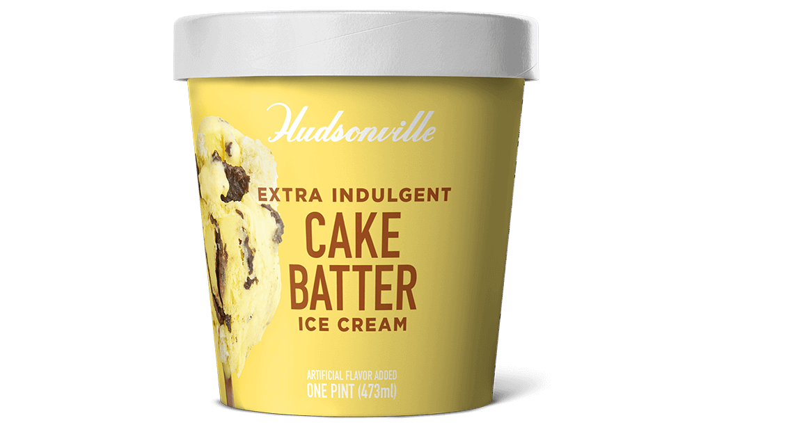 Extra Indulgent Cake Batter Ice Cream