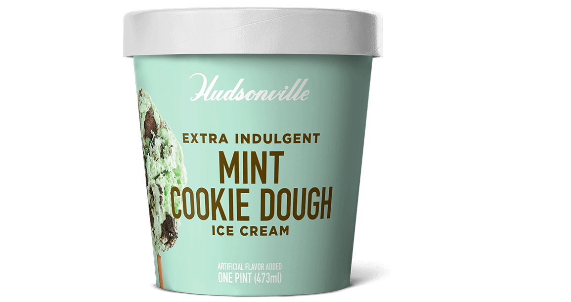 Extra Indulgent Mint Cookie Dough Ice Cream