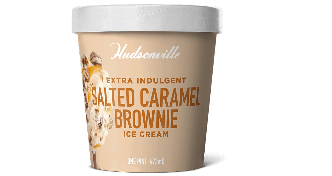 Extra Indulgent Salted Caramel Brownie Ice Cream