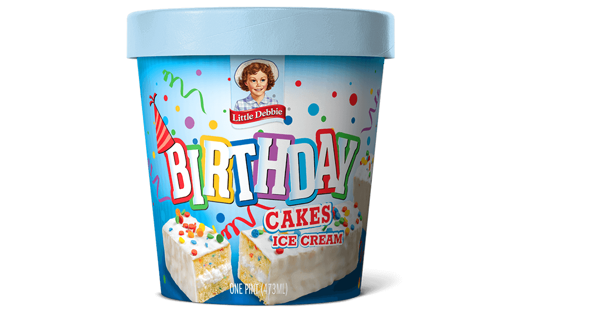 Little Debbie Birthday Cakes Ice Cream