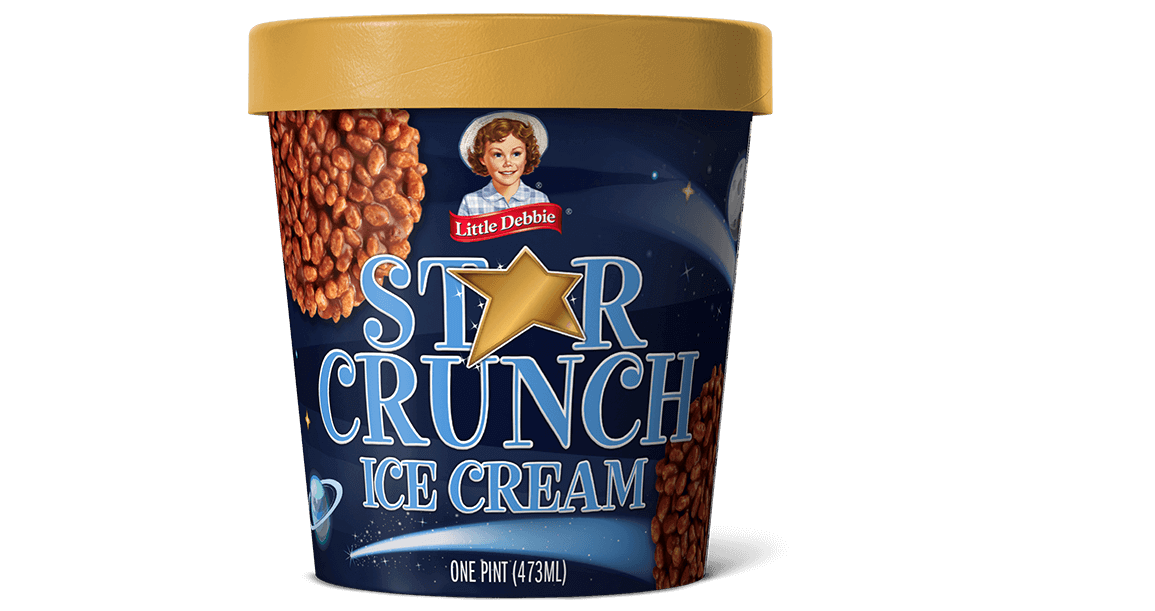 Little Debbie Star Crunch Ice Cream