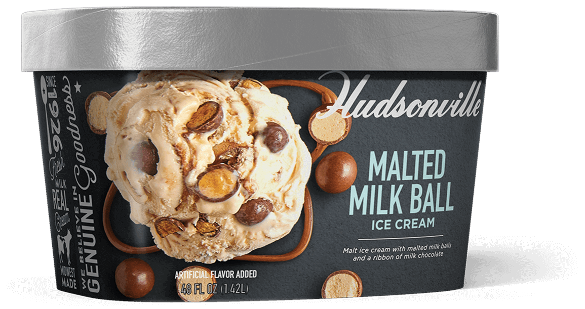 Malted Milk Ball Ice Cream